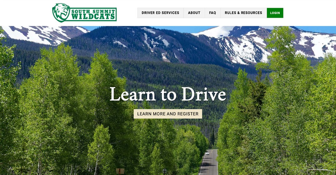 South Summit School District website screenshot